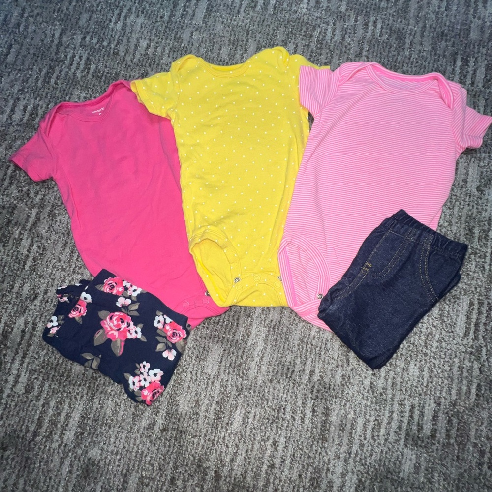 Carters 9 month girls bundle